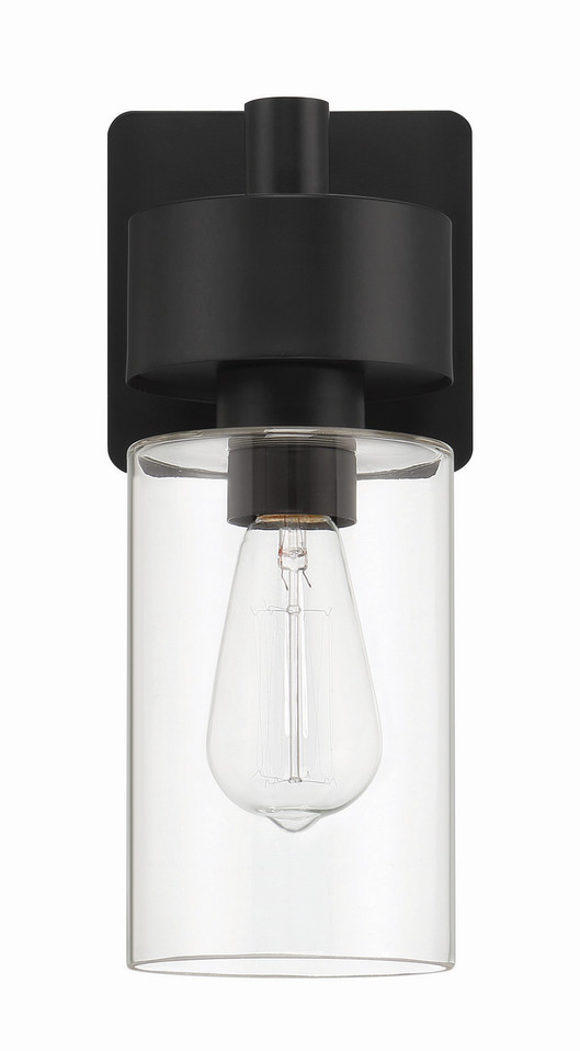 Craftmade - ZA5304-MN - One Light Outdoor Wall Mount - Bennet - Midnight