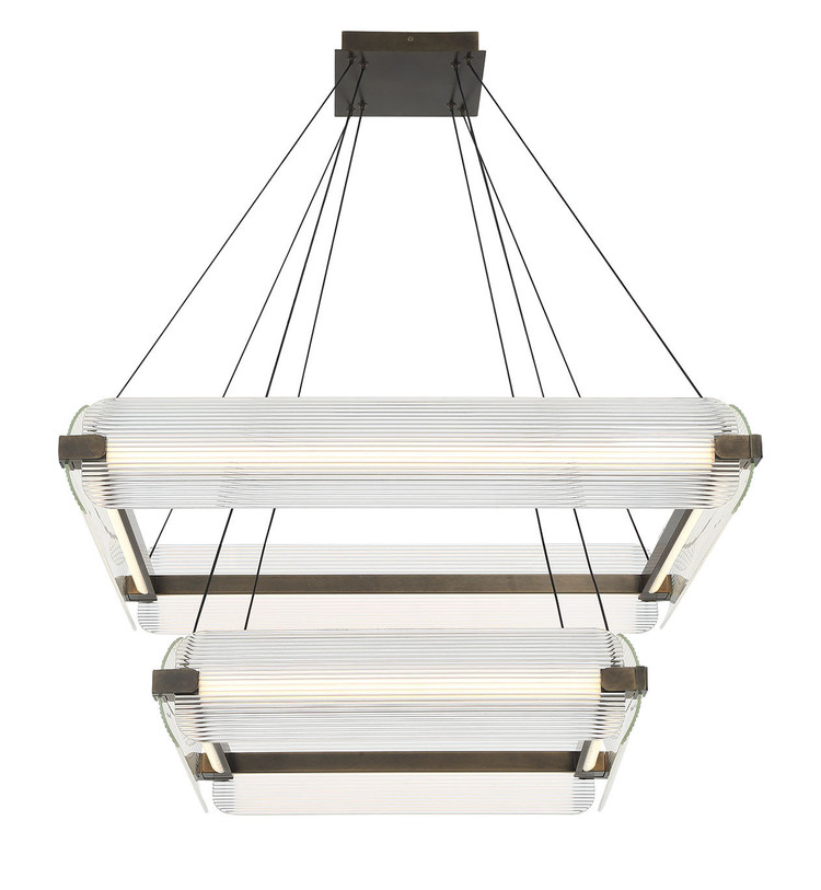 Eurofase - 50055-029 - LED Chandelier - Neoness - Weathered Brass