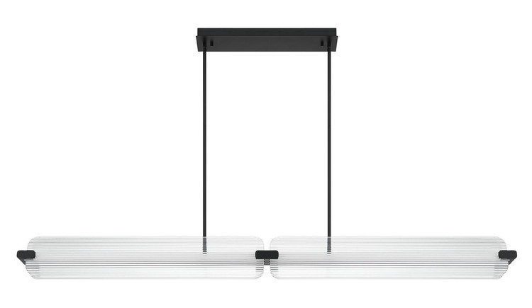 Eurofase - 50056-026 - LED Linear Chandelier - Neoness - Matte Black