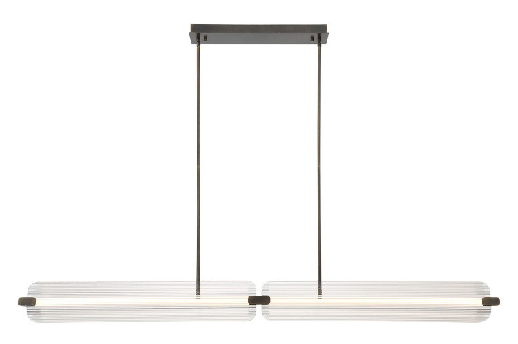 Eurofase - 50057-023 - LED Linear Chandelier - Neoness - Weathered Brass