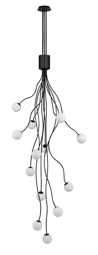 Eurofase - 50256-013 - LED Chandelier - Athena - Matte Black
