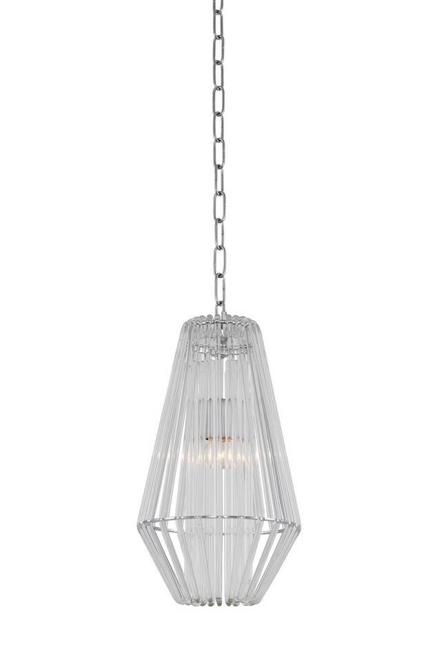 Kalco - 508410CH - One Light Mini Pendant - Taza - Chrome