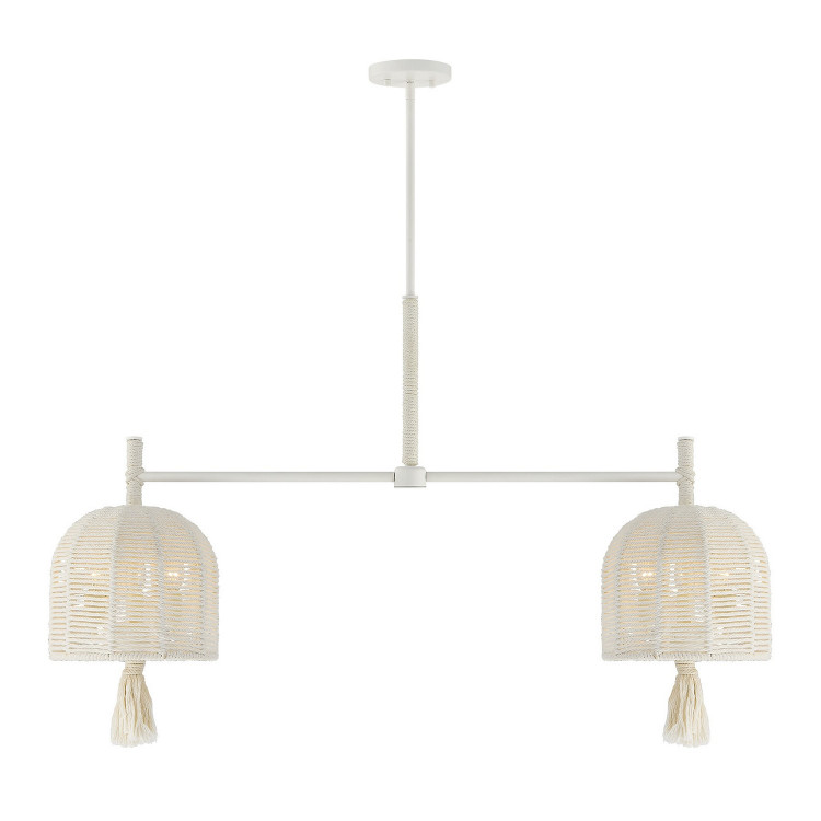Savoy House - 1-3403-6-341 - Six Light Chandelier - Lunara - Cotton