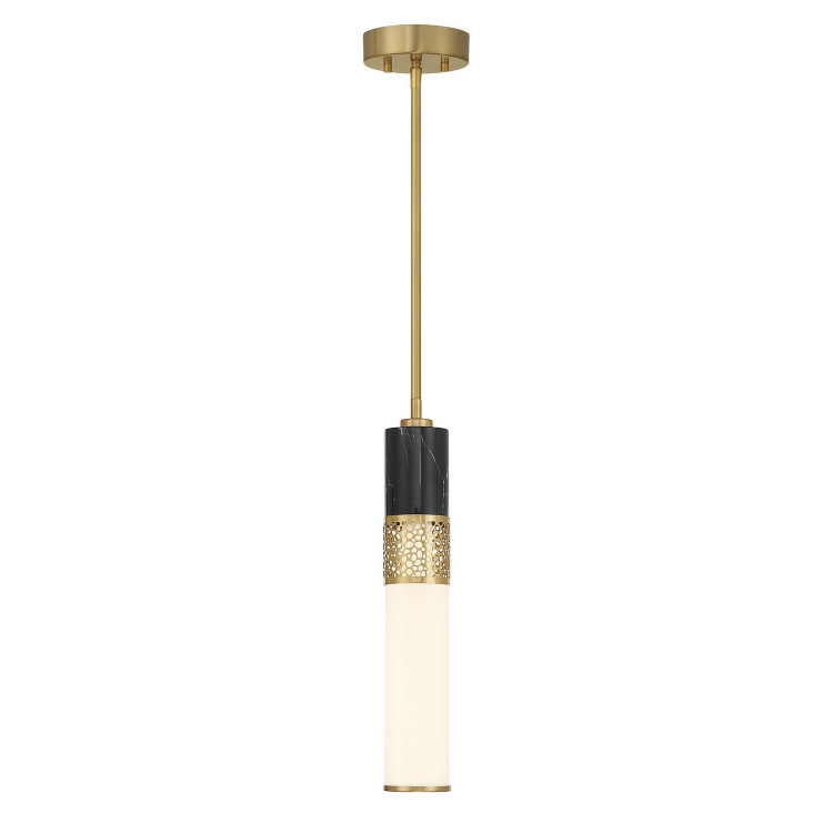 Savoy House - 7-2916-1-322 - LED Pendant - Farrell - Warm Brass