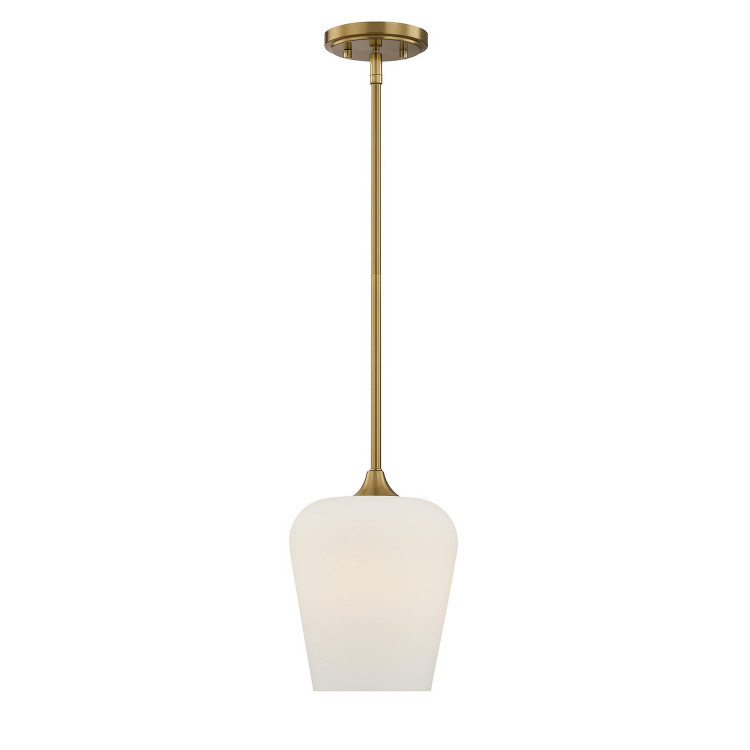 Savoy House - 7-6036-1-322 - One Light Pendant - Octave - Warm Brass