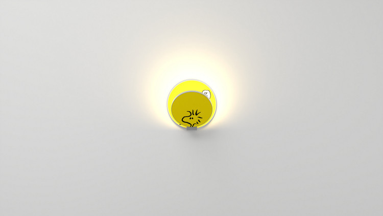 Koncept - GRW-S-SIL-WO1-PI - LED Wall Sconce - Gravy - Matte White Body Woodstock