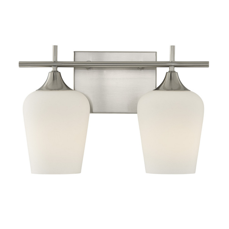 Savoy House - 8-6030-2-SN - Two Light Bathroom Vanity - Octave