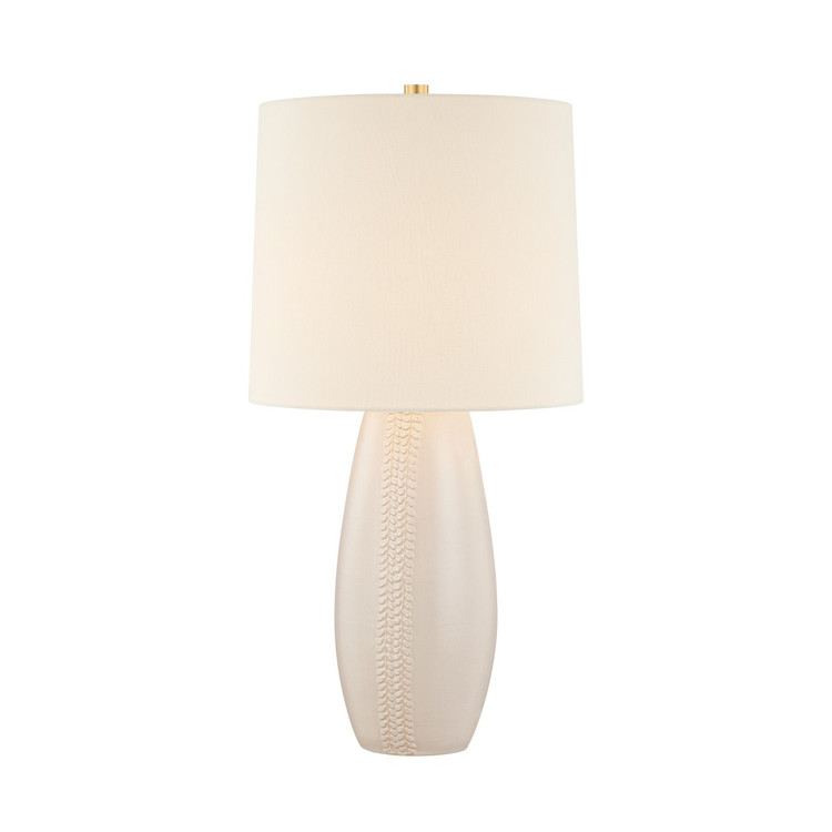 Mitzi - HL1115201-AGB/CHD - One Light Table Lamp - Shavani - Aged Brass