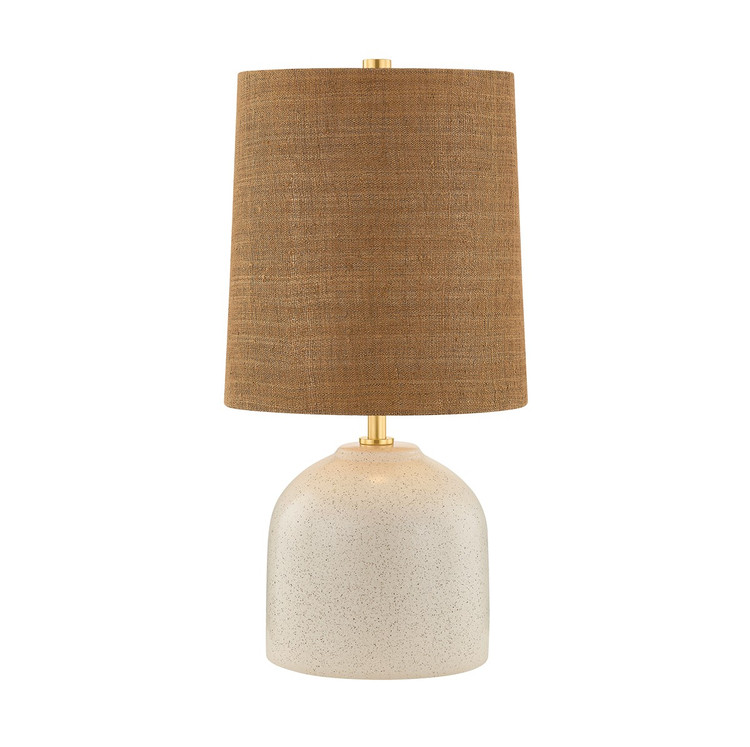 Mitzi - HL1158201-AGB/CBV - One Light Table Lamp - Gladys - Aged Brass