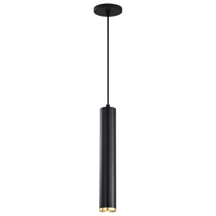 Nuvo Lighting - 62-818 - LED Pendant - Century - Matte Black / Brushed Brass