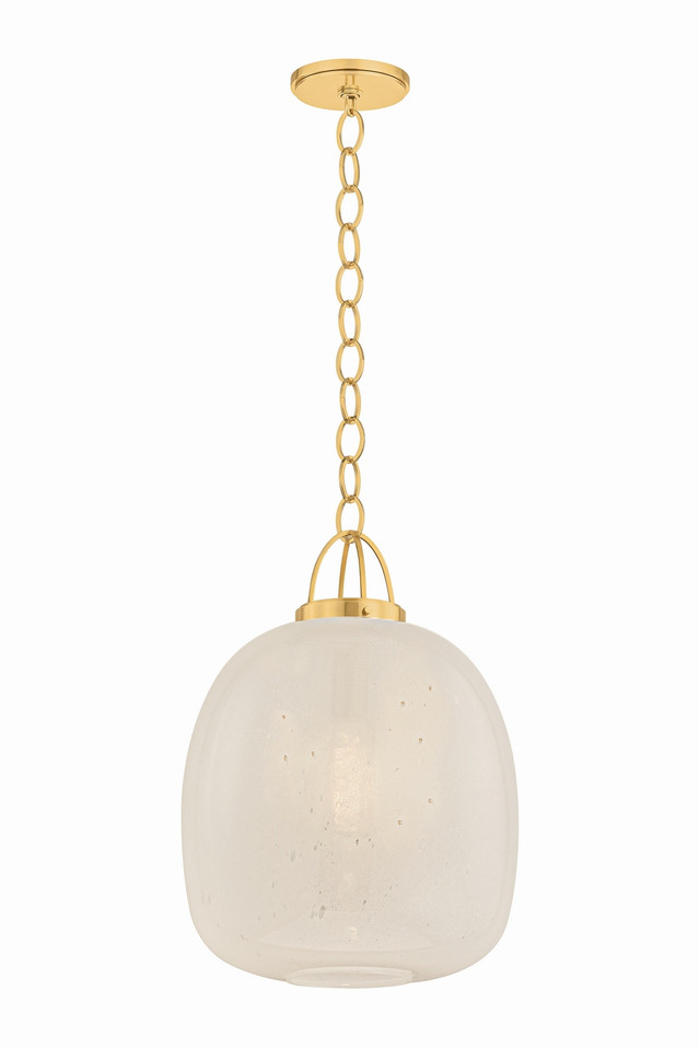Hudson Valley - 2016-AGB - One Light Pendant - Enosburg - Aged Brass
