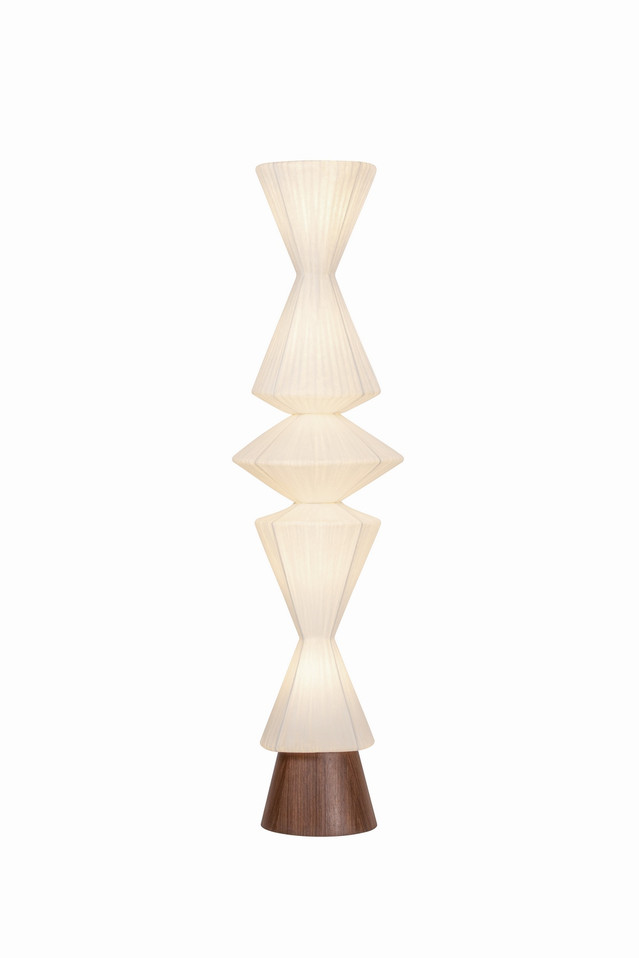 Hudson Valley - L1205-AGB - Five Light Floor Lamp - Greendale - Aged Brass