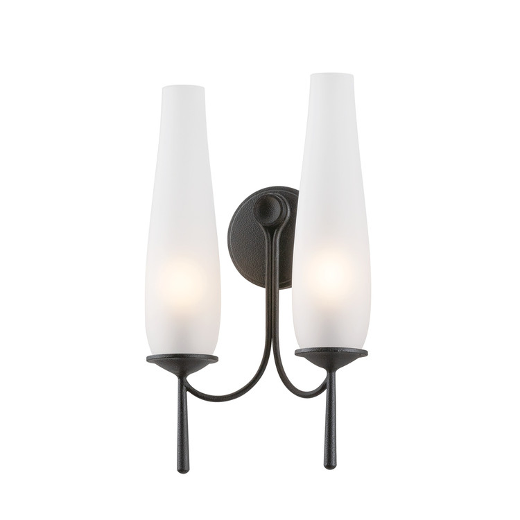 Troy Lighting - B4218-FOR - Two Light Wall Sconce - Legacy - Forged Iron