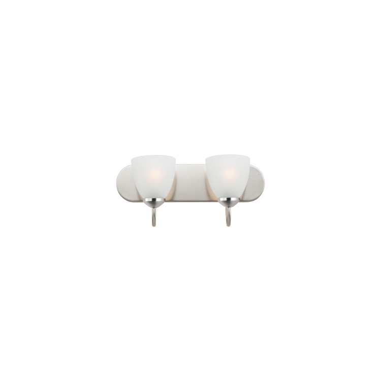 Maxim - 11382FTSN - Two Light Bath Vanity - Axis - Satin Nickel
