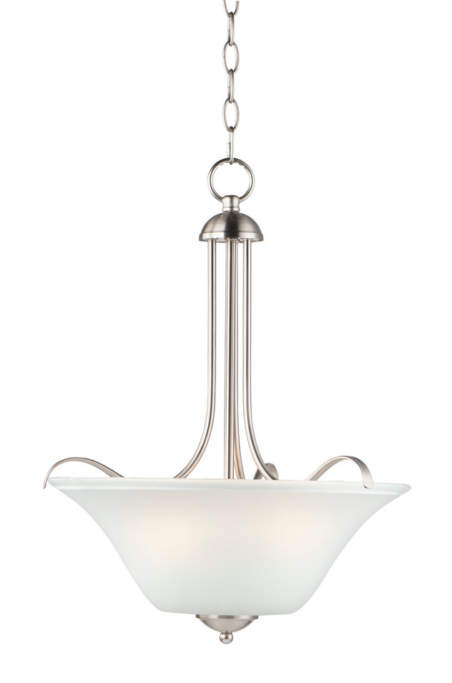 Maxim - 12070FTSN - Three Light Pendant - Vital - Satin Nickel