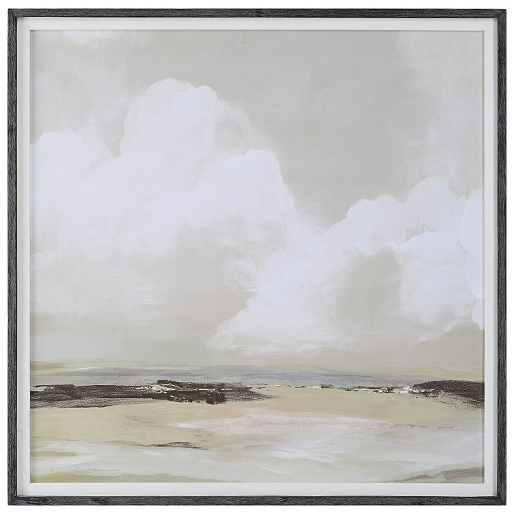 Uttermost - 41443 - Print - Soft Clouds - Black
