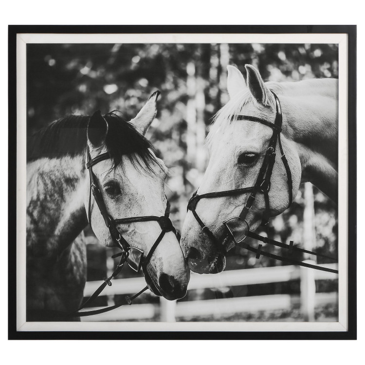 Uttermost - 41465 - Framed Print - Apple Of My Eye - Satin Black