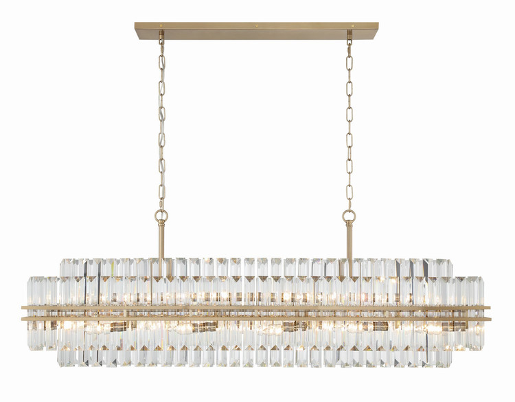Crystorama - HAY-1417-AG - 16 Light Chandelier - Hayes - Aged Brass