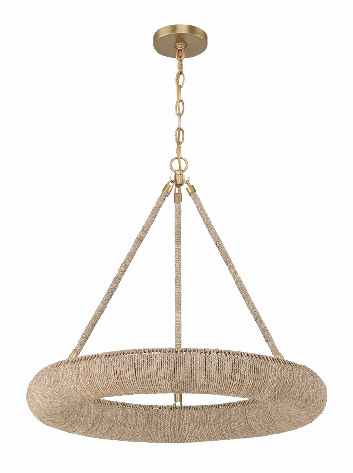 Crystorama - OAK-7536-SG - LED Chandelier - Oakley - Soft Gold