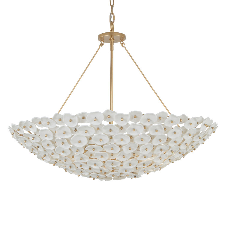 Metropolitan - N1828-732 - Eight Light Pendant - Coastlyn - Legacy Brass