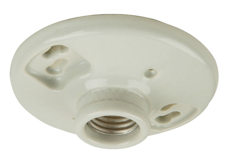 Craftmade - K212-O - One Light Socket Lamp Holder - Keyless Fixtures and Access. - Porcelain