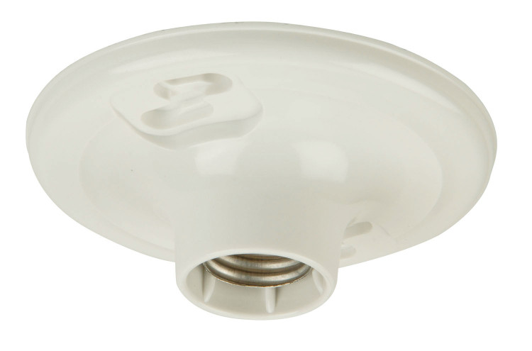 Craftmade - K212-P - One Light Socket Lamp Holder - Keyless Fixtures and Access. - White