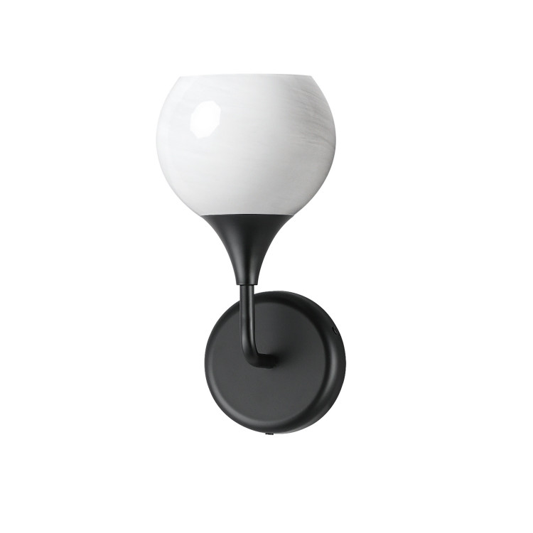 Maxim - 21221MRBK - One Light Wall Sconce - Neve - Black