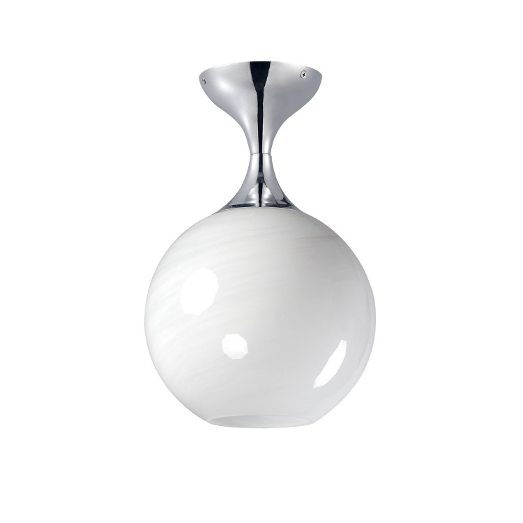 Maxim - 21229MRPC - One Light Flush Mount - Neve - Polished Chrome