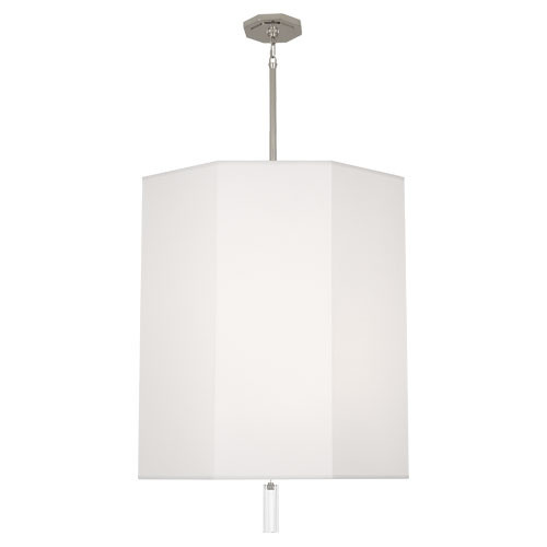 Robert Abbey - AW203 - Six Light Pendant - Kate - Polished Nickel w/ Clear Crystal