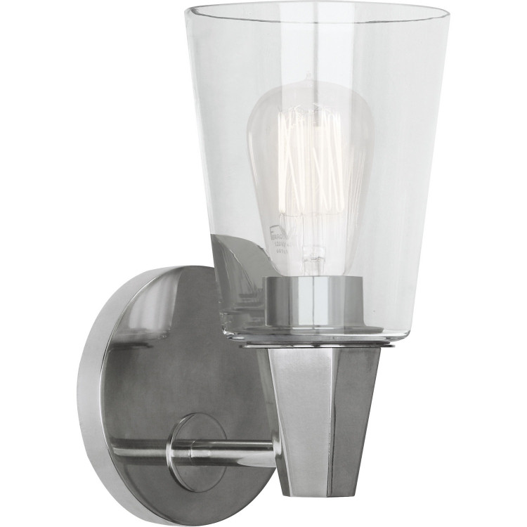 Robert Abbey - C254C - One Light Wall Sconce - Wheatley - Polished Chrome