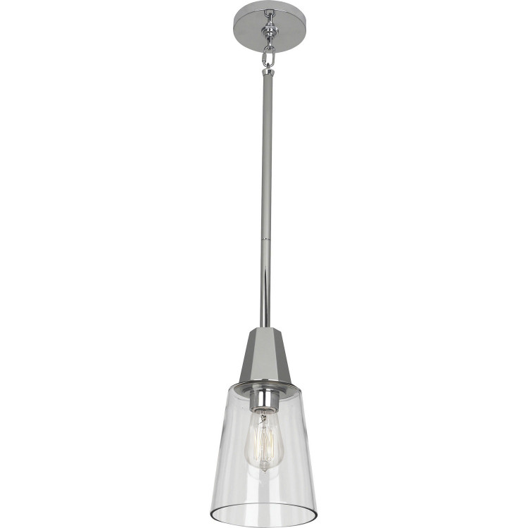 Robert Abbey - C257C - One Light Pendant - Wheatley - POLISHED CHROME