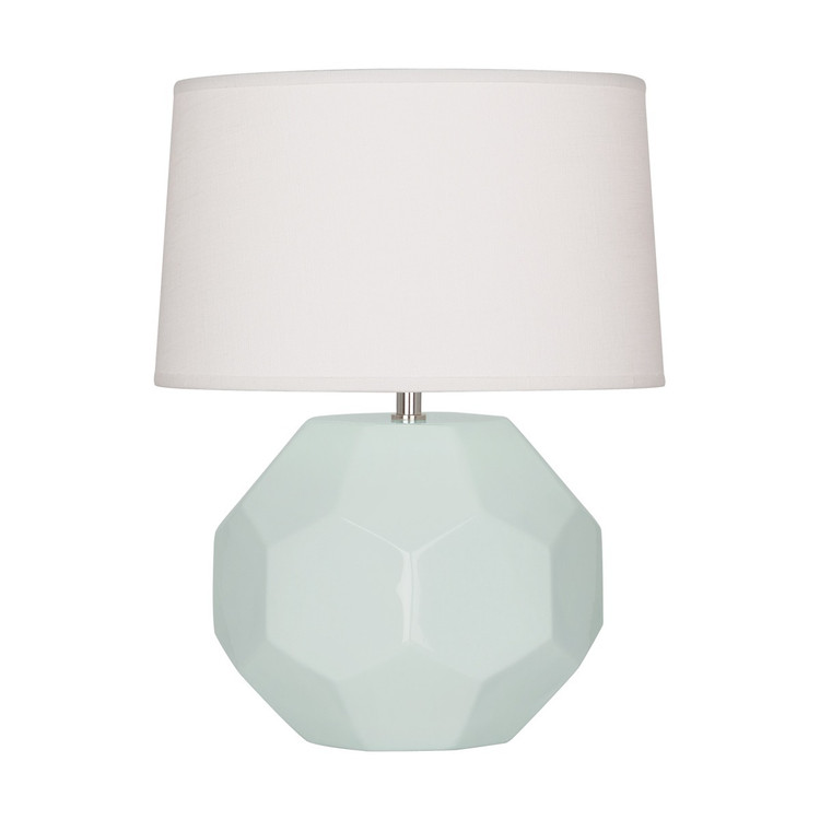 Robert Abbey - CL02 - One Light Accent Lamp - Small Franklin - Celadon Glazed Ceramic