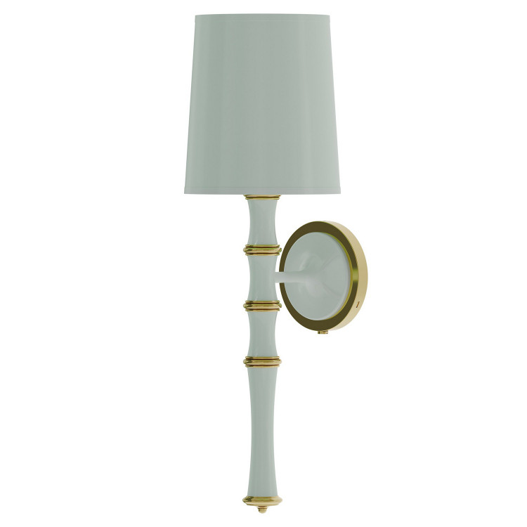 Robert Abbey - CL87X - One Light Wall Sconce - Kane - Celadon w/Modern Brass