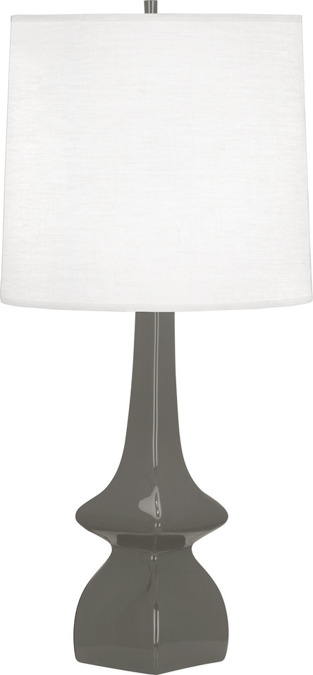 Robert Abbey - CR210 - One Light Table Lamp - Jasmine - Ash Glazed Ceramic