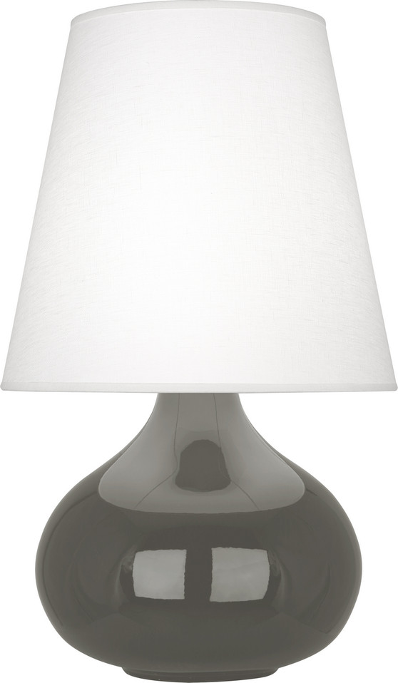Robert Abbey - CR93 - One Light Accent Lamp - Small June - Ash Glazed Ceramic