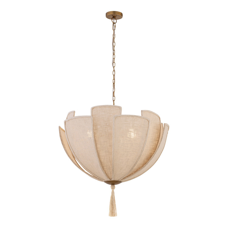 Minka-Lavery - 19875-732 - Three Light Pendant - Celestine - Legacy Brass