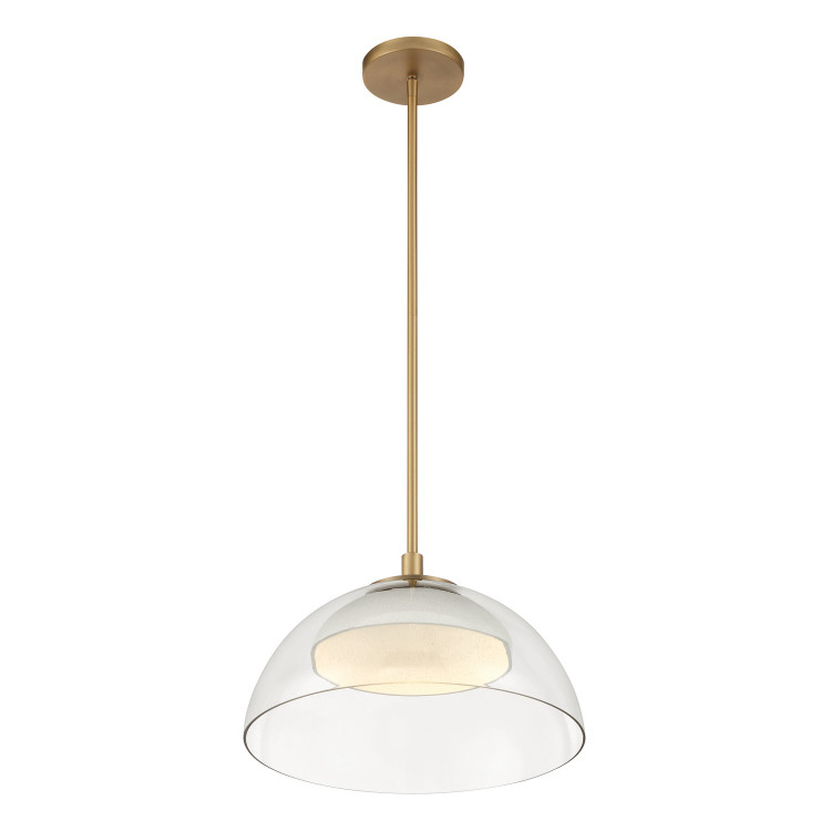 Minka-Lavery - 2036-732-L - LED Convertible Pendant/Semi-Flush - Halwynd - Legacy Brass