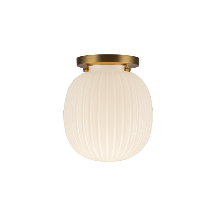 manufacturer_finish:Brushed Gold/Glossy Ribbed Opal Glass