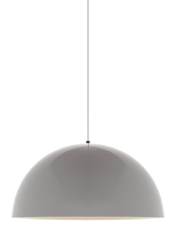Visual Comfort Modern - 700TDPSP24WWB - One Light Pendant - Powell Street - Black