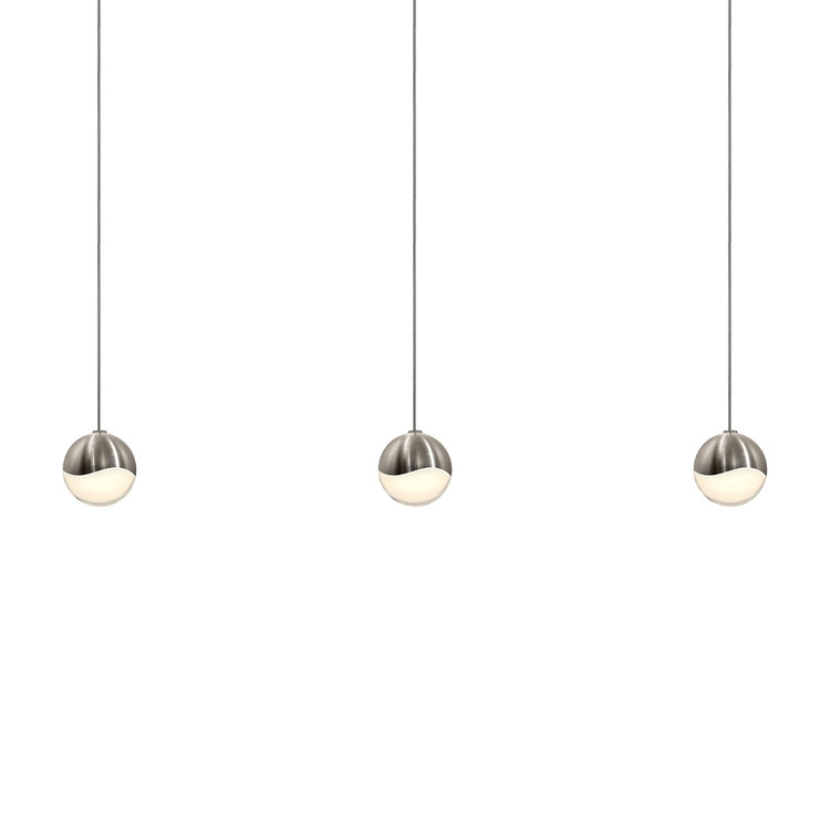 Sonneman - 2920.13-SML - LED Pendant - Grapes - Satin Nickel