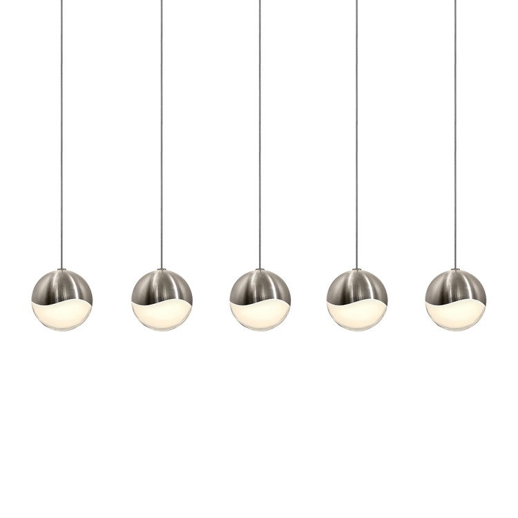 Sonneman - 2921.13-MED - LED Pendant - Grapes - Satin Nickel