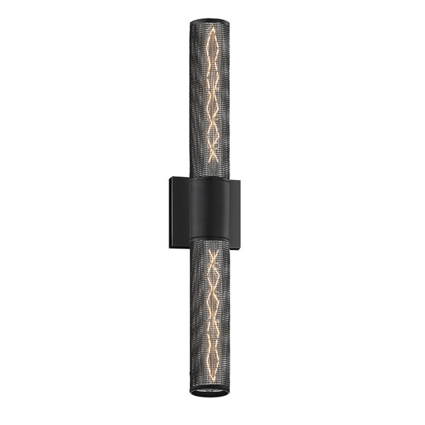 Sonneman - 4944.97 - Two Light Wall Sconce - Urban Edge - Textured Black