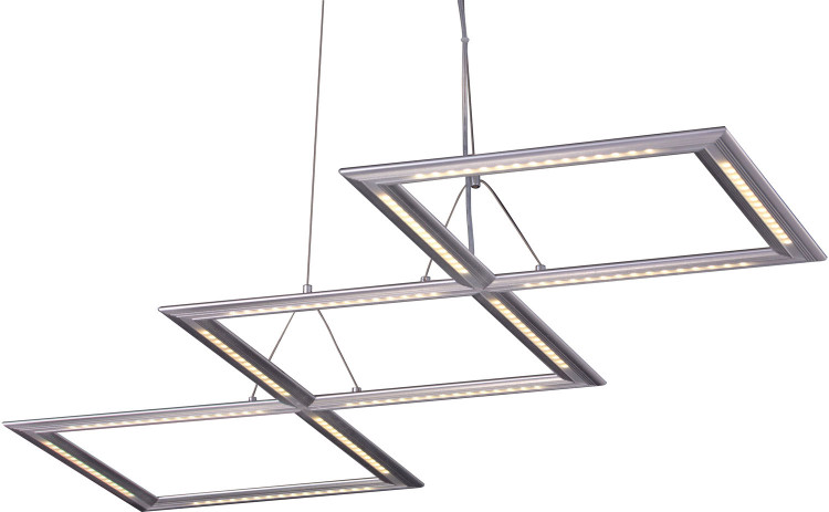 ET2 - E20942-10 - LED Pendant - Helix - Satin Nickel