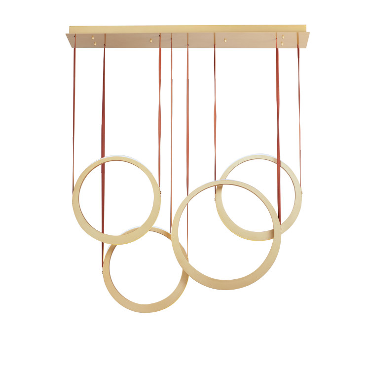ET2 - E24084-NAB - LED Pendant - Tether - Natural Aged Brass
