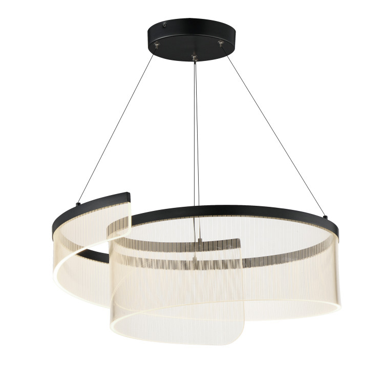 ET2 - E24772-133BK - LED Pendant - Sonata - Black
