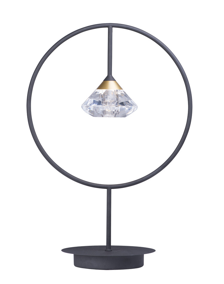 ET2 - E24808-75BKMG - LED Table Lamp - Hope - Black / Metallic Gold