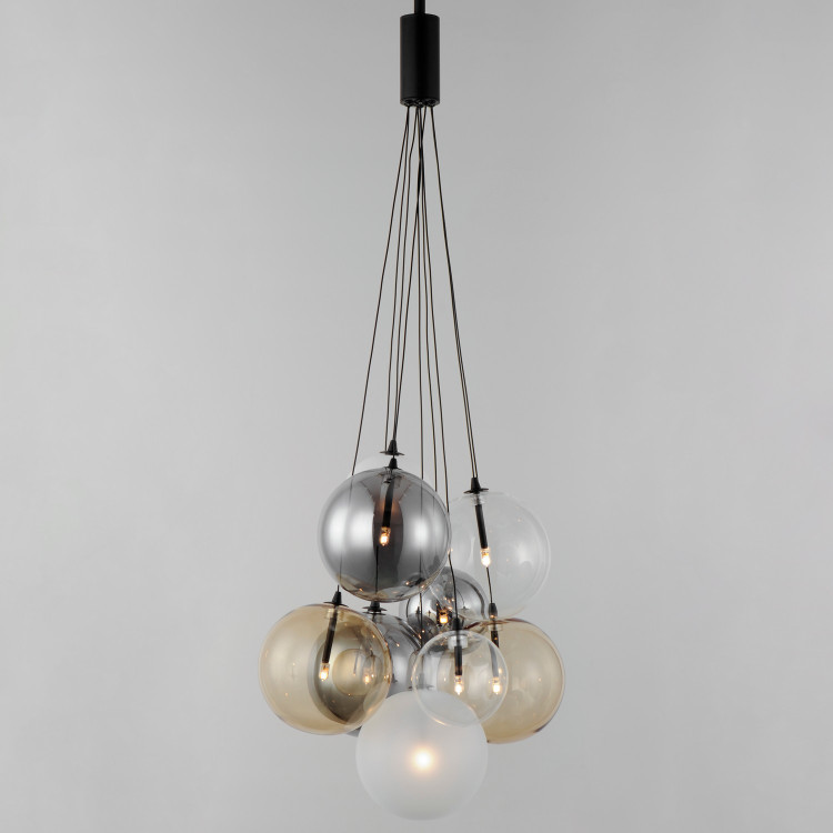 ET2 - E25087-148BK - LED Pendant - Burst - Black