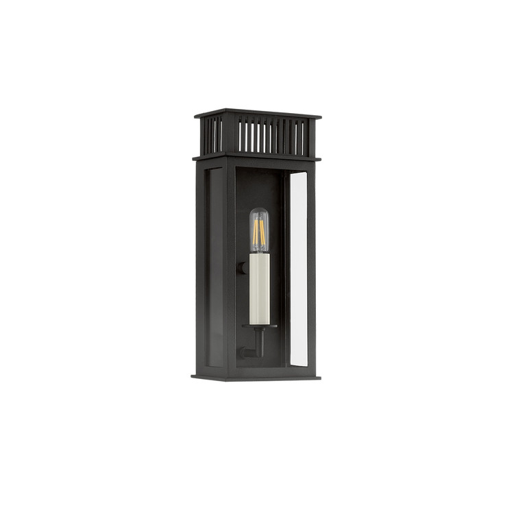 Troy Lighting - B6013-TBK - One Light Outdoor Wall Sconce - Gridley - Texture Black