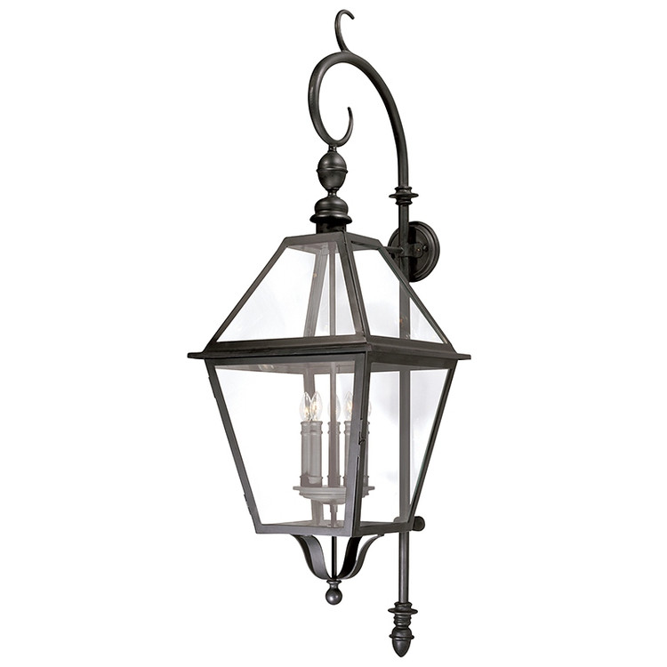 Troy Lighting - B9624-TBK - Five Light Wall Lantern - Townsend - Texture Black
