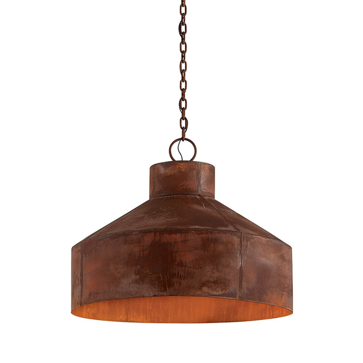 Troy Lighting - F5265-RP - Five Light Chandelier - Rise & Shine - Rust Patina